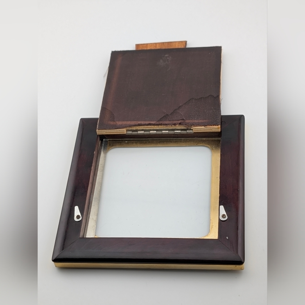 RARE Gucci Frame Silver Plate Signed, Italy, 1970s Vintage 💯 Authentic - Picture 7 of 10